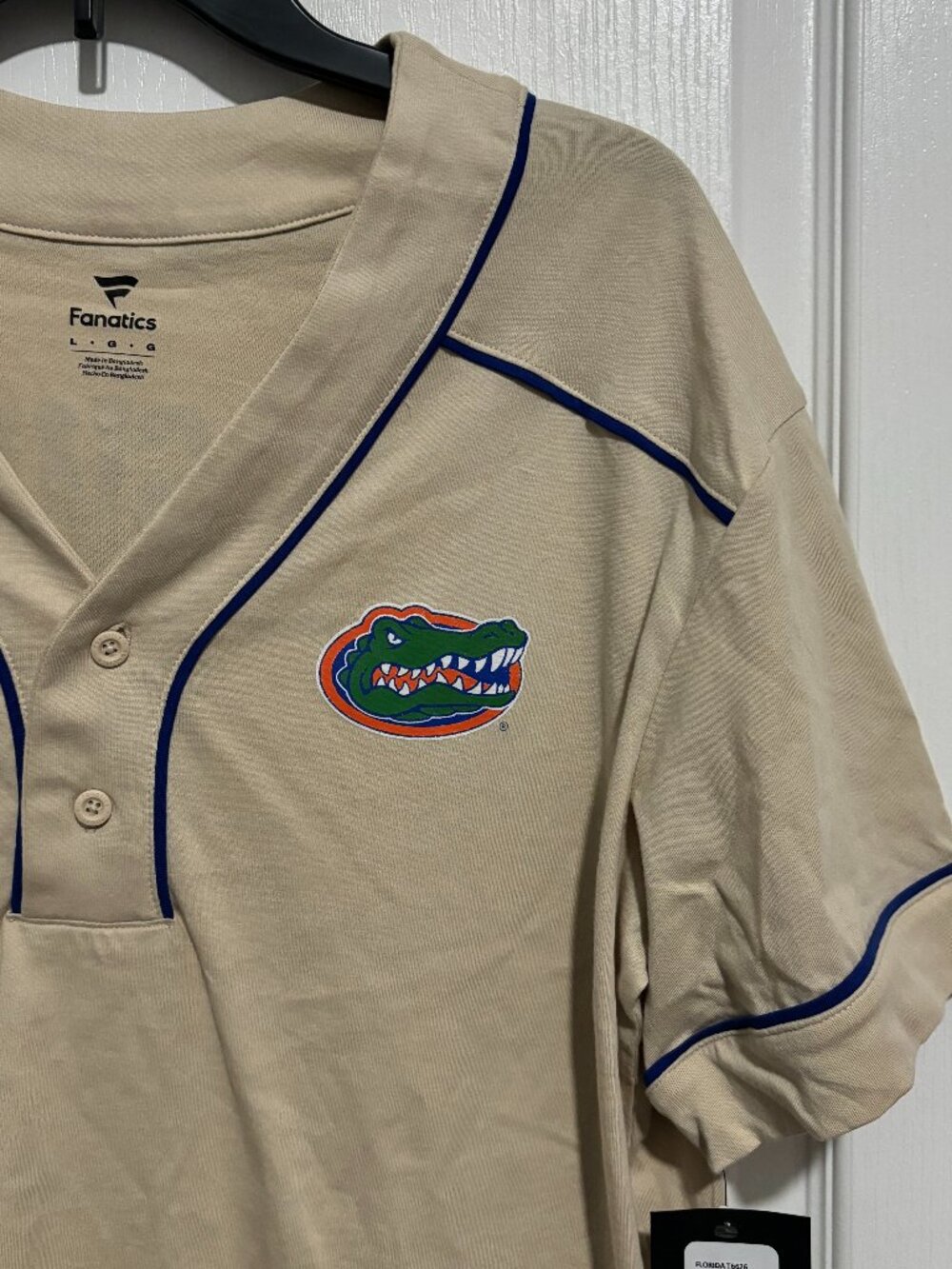 Fanatics Florida Gators Women's Short Sleeve Crop Top Shirt, Size L NWT